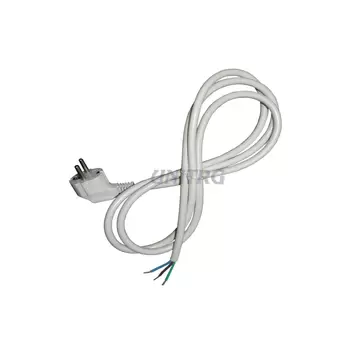 Kabel priključni H05VV-H 3x2,5mm2 1.5met (bijeli)-0