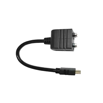 HDMI Kabel Adapter 1080p M-2xŽ 25cm-0