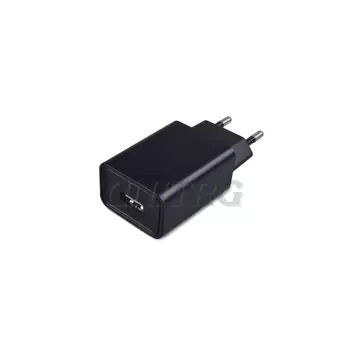 USB punjač 230V / 5V, 2A crni-0