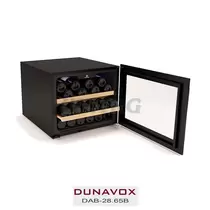 Dunavox hladnjak za vino DAB-28.65B-0